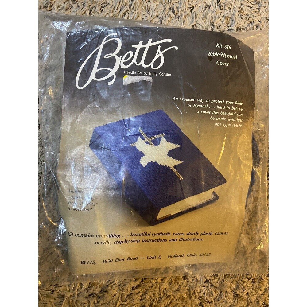 Betts Bible Hymnal Cover Kit # 516 New Vintage